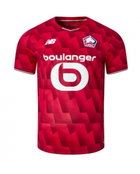 Lille OSC Maglia Gara Casa Repliche 2025-26 Maniche Corte